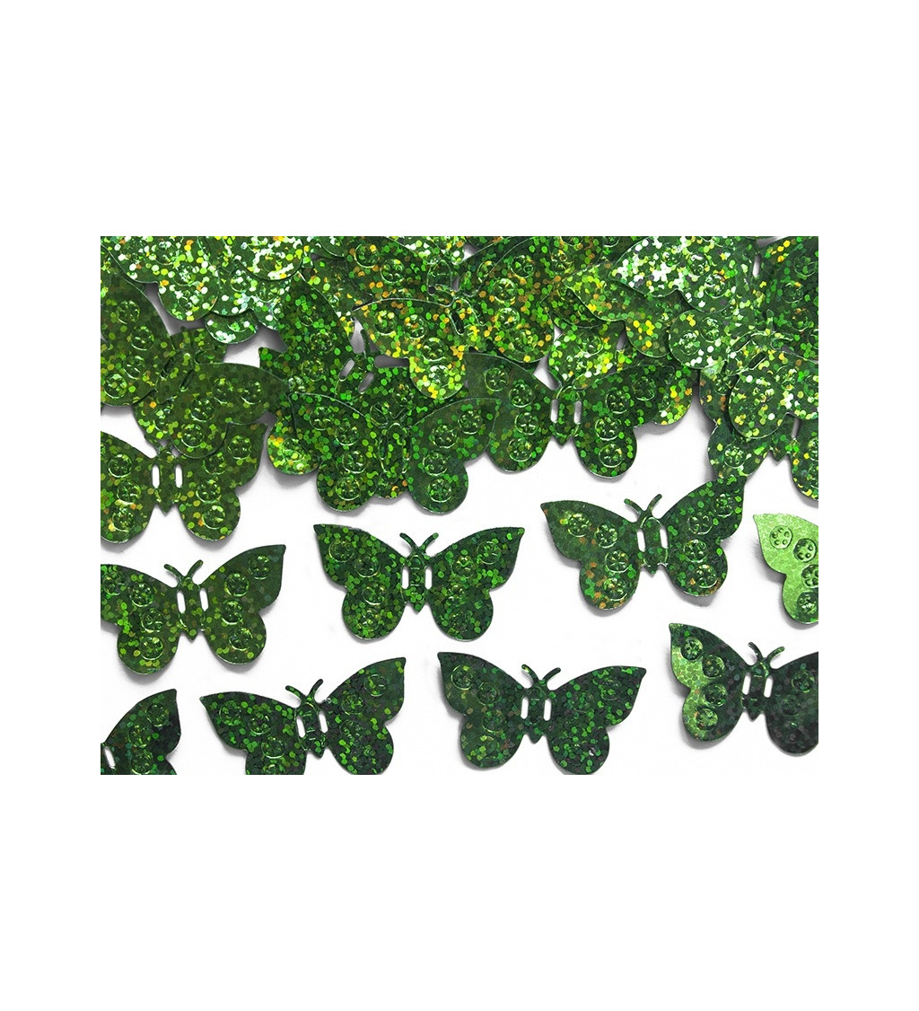 Konfety - Motýlci, zelení