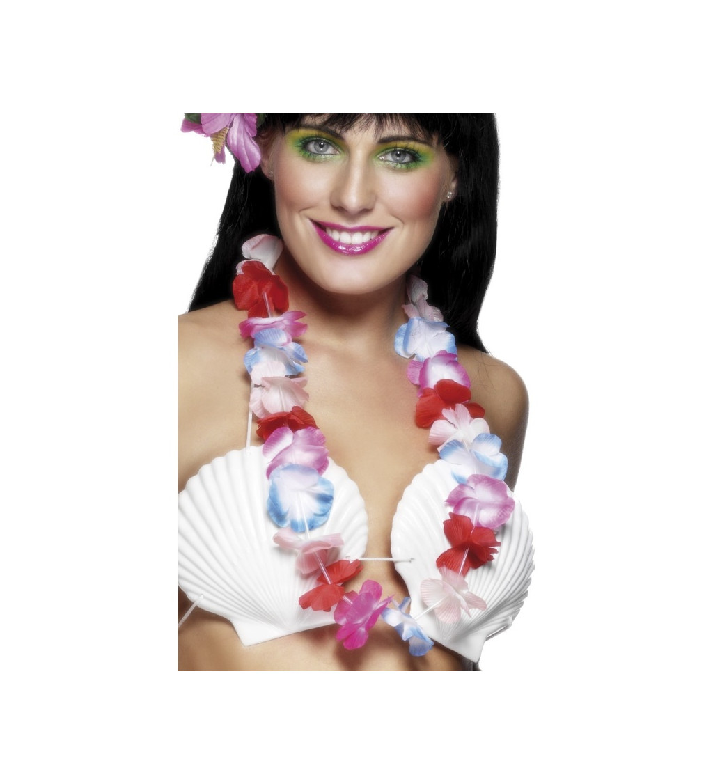 Havajský věnec Basic - vícebarevný