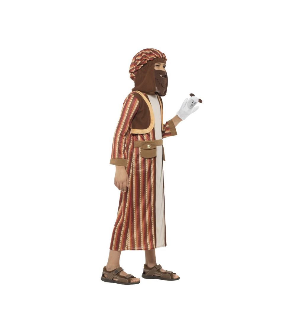 Dětský karnevalový kostým - Pastýř s ovečkou