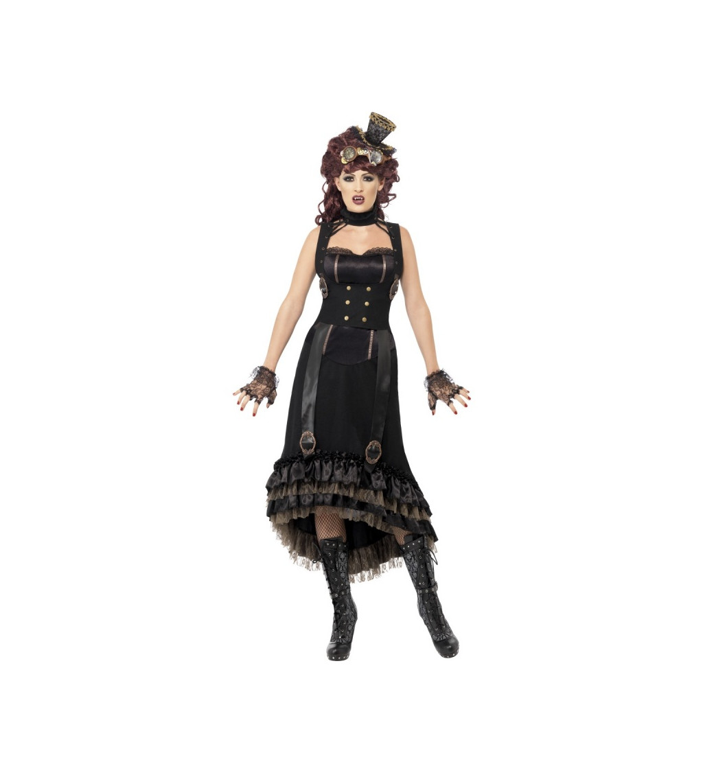 Kostým Upírka (Steam Punk)