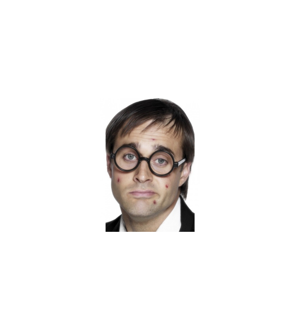 Brýle - Bez skel, černé