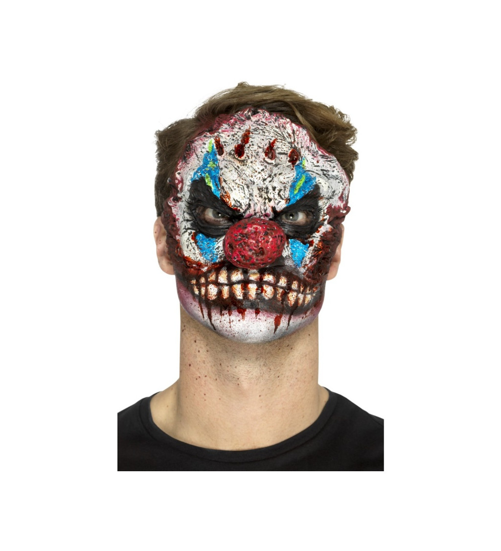 Maska Klaun - nalepovací na obličej