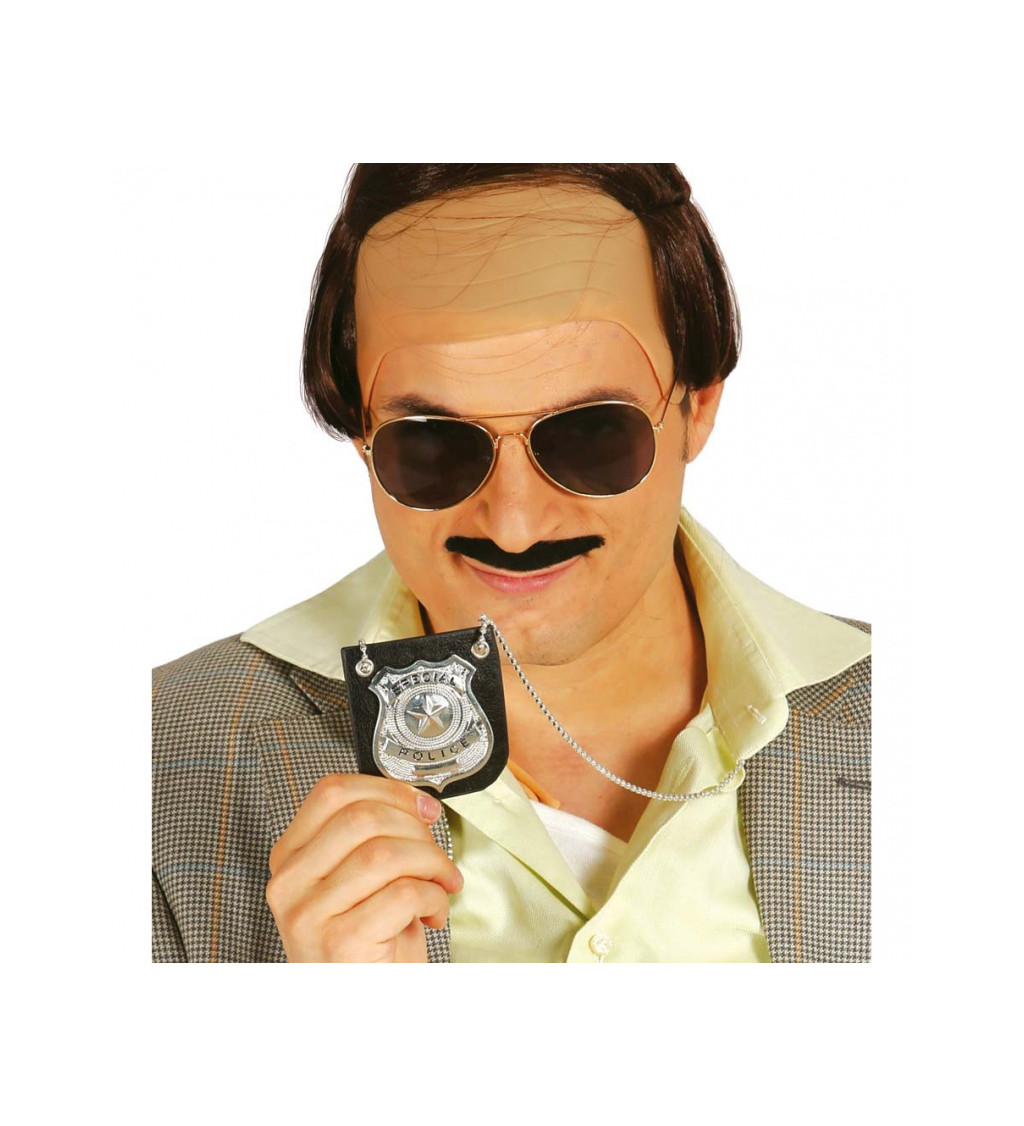 Policejní odznak z kovu 2