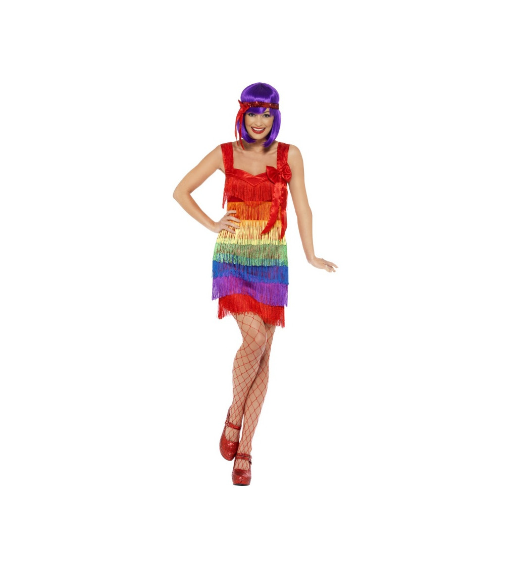 Kostým prohibice - duhová