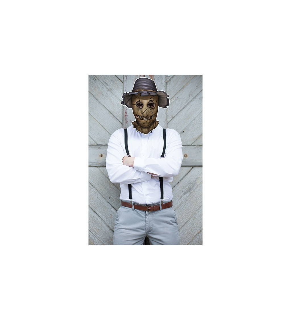 Papírová maska - Strašák do zelí