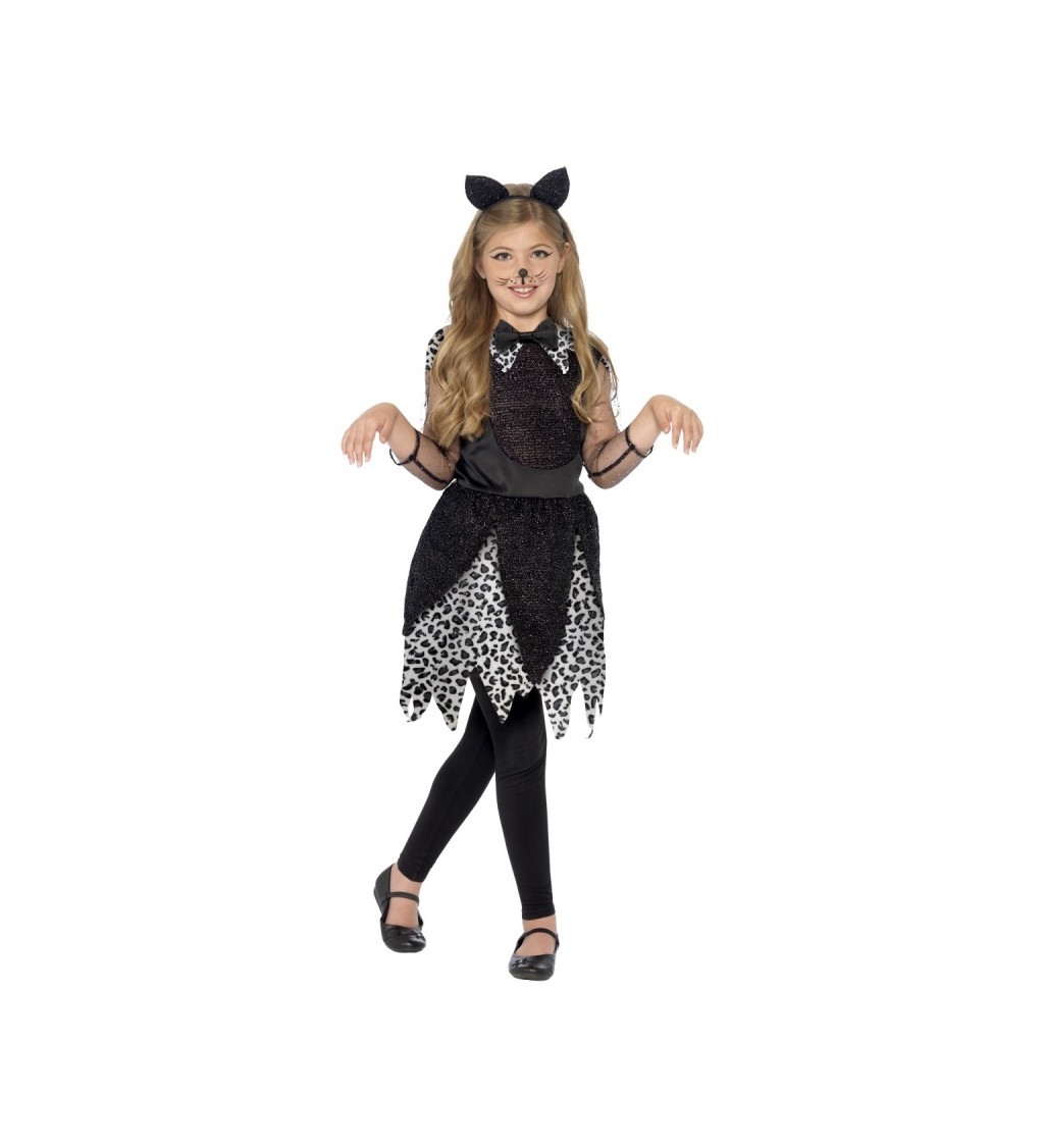 Dětský karnevalový kostým - kočička