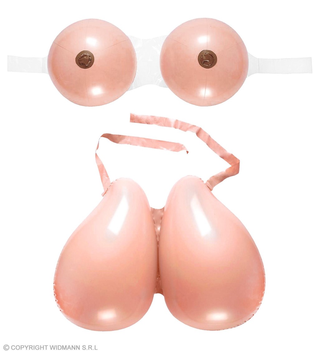 Obří nafukovací prsa a zadek