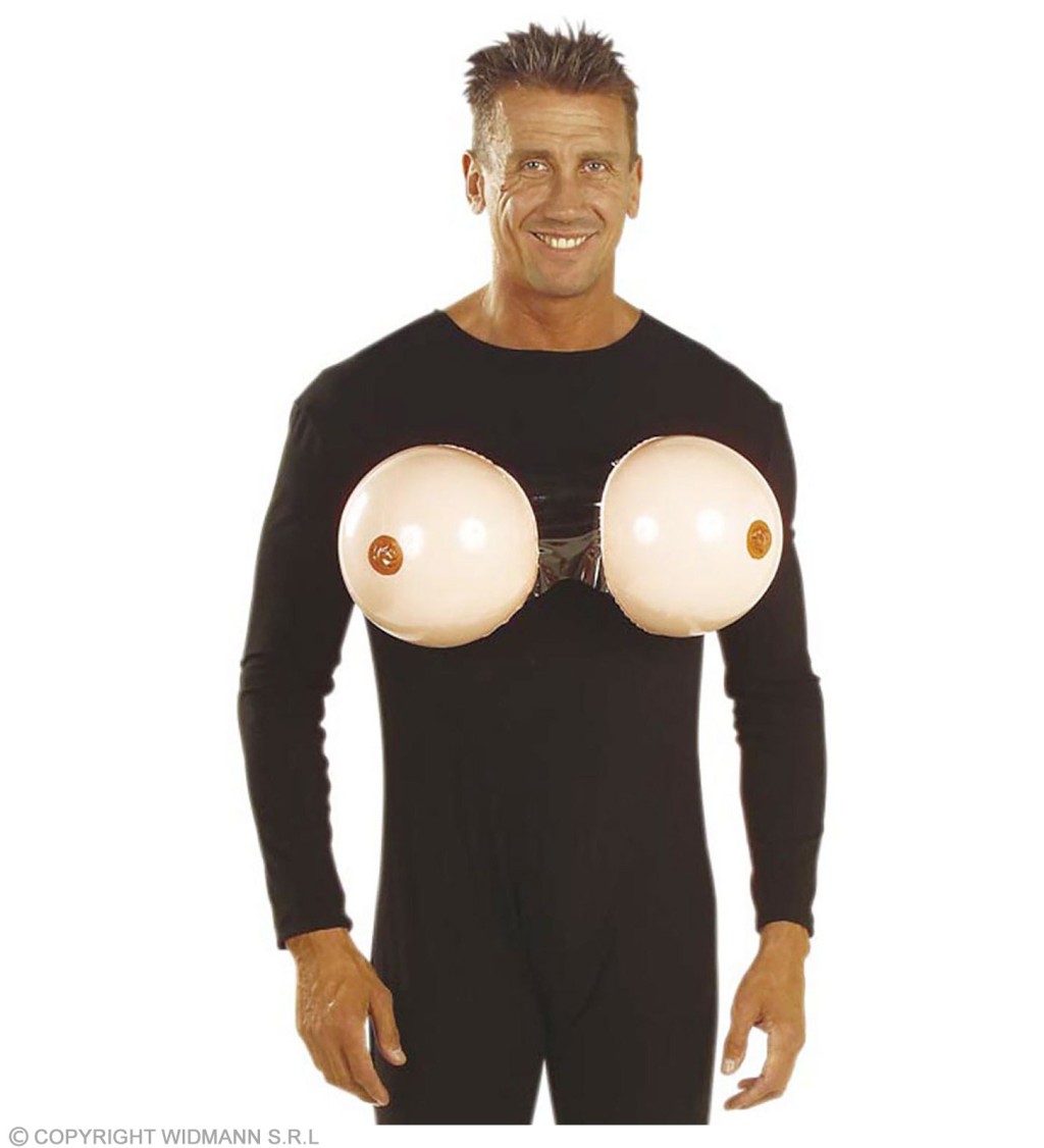 Obří nafukovací prsa a zadek