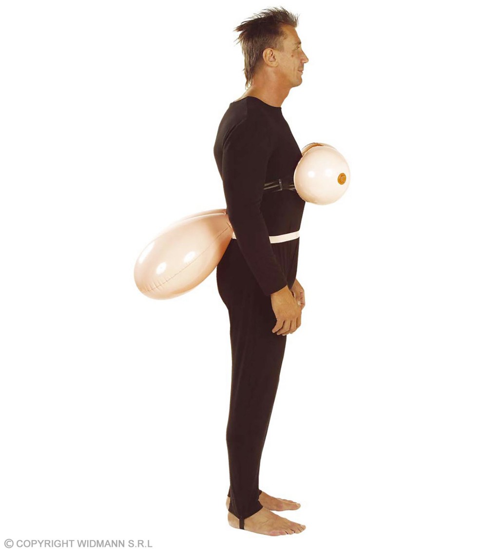 Obří nafukovací prsa a zadek