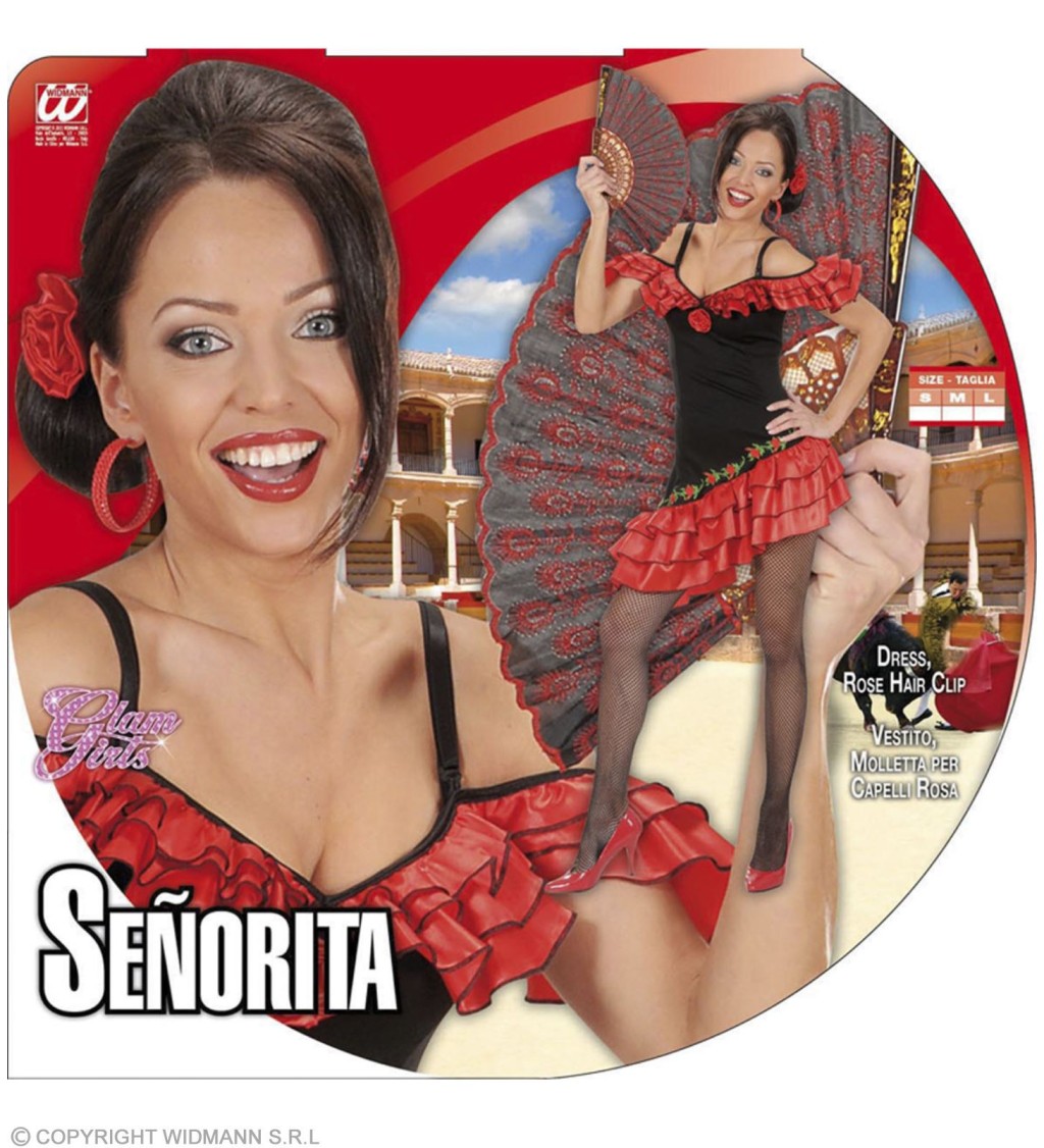 Kostým Tanečnice Carmen