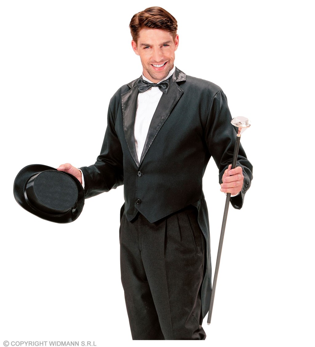 Pánský černý frak