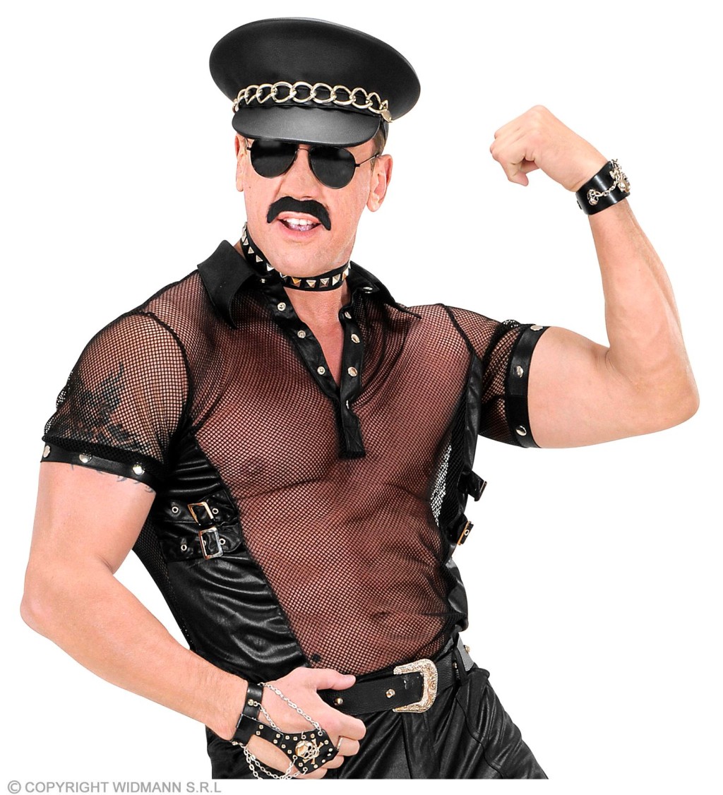 Rockerské síťové tričko