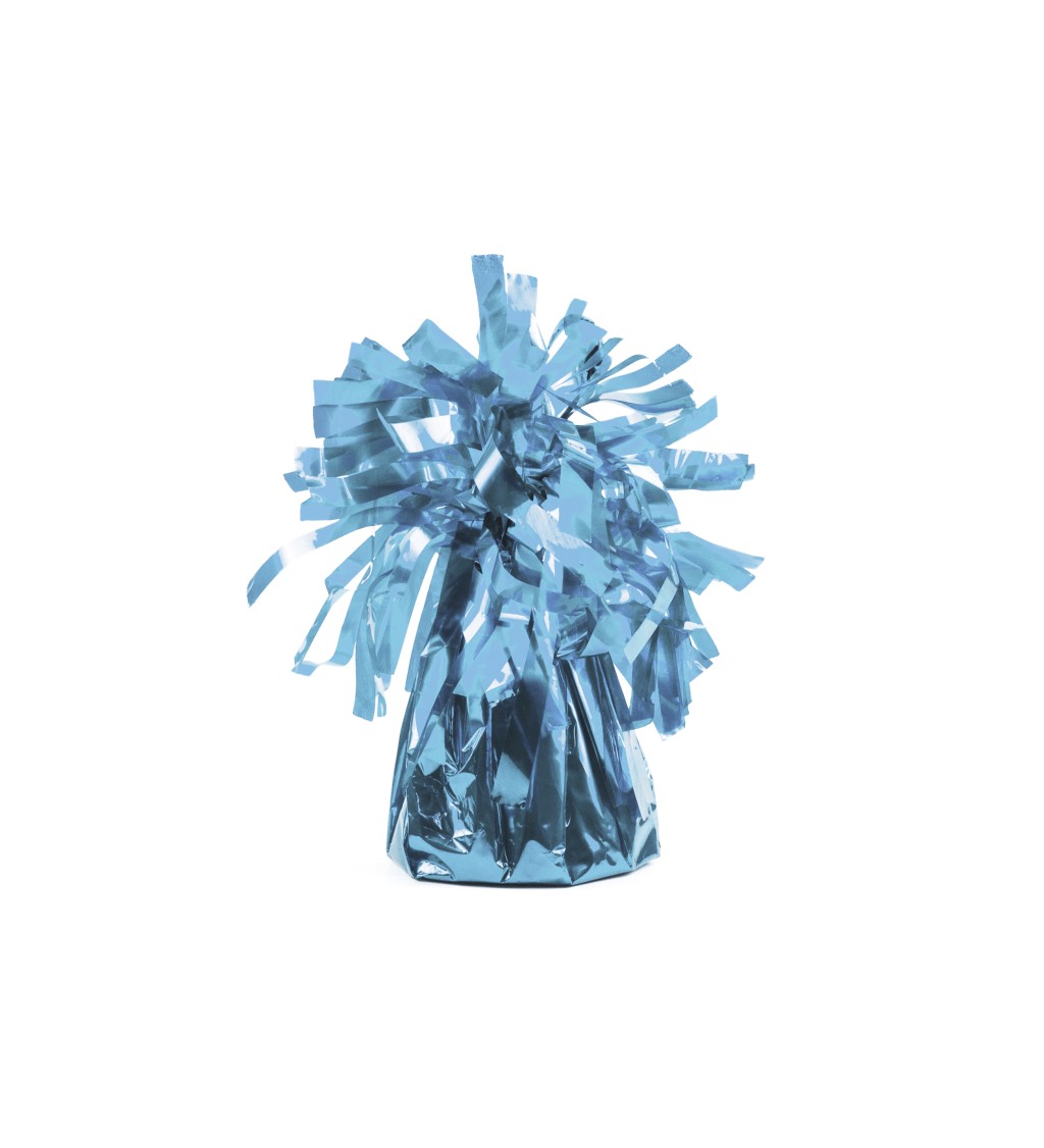 Balónkové závaží - tyrkysové střapce