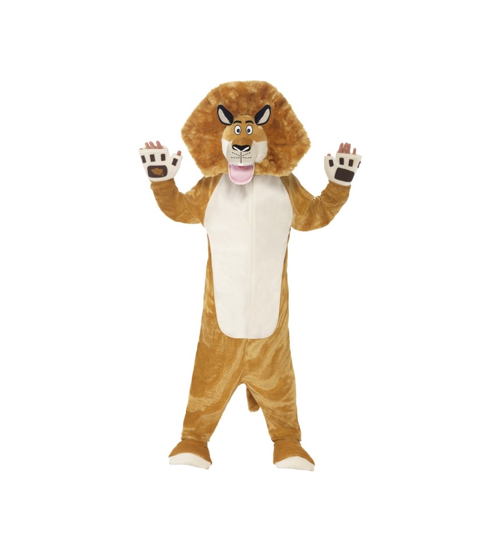 Dětský kostým Lev Alex z Madagaskaru