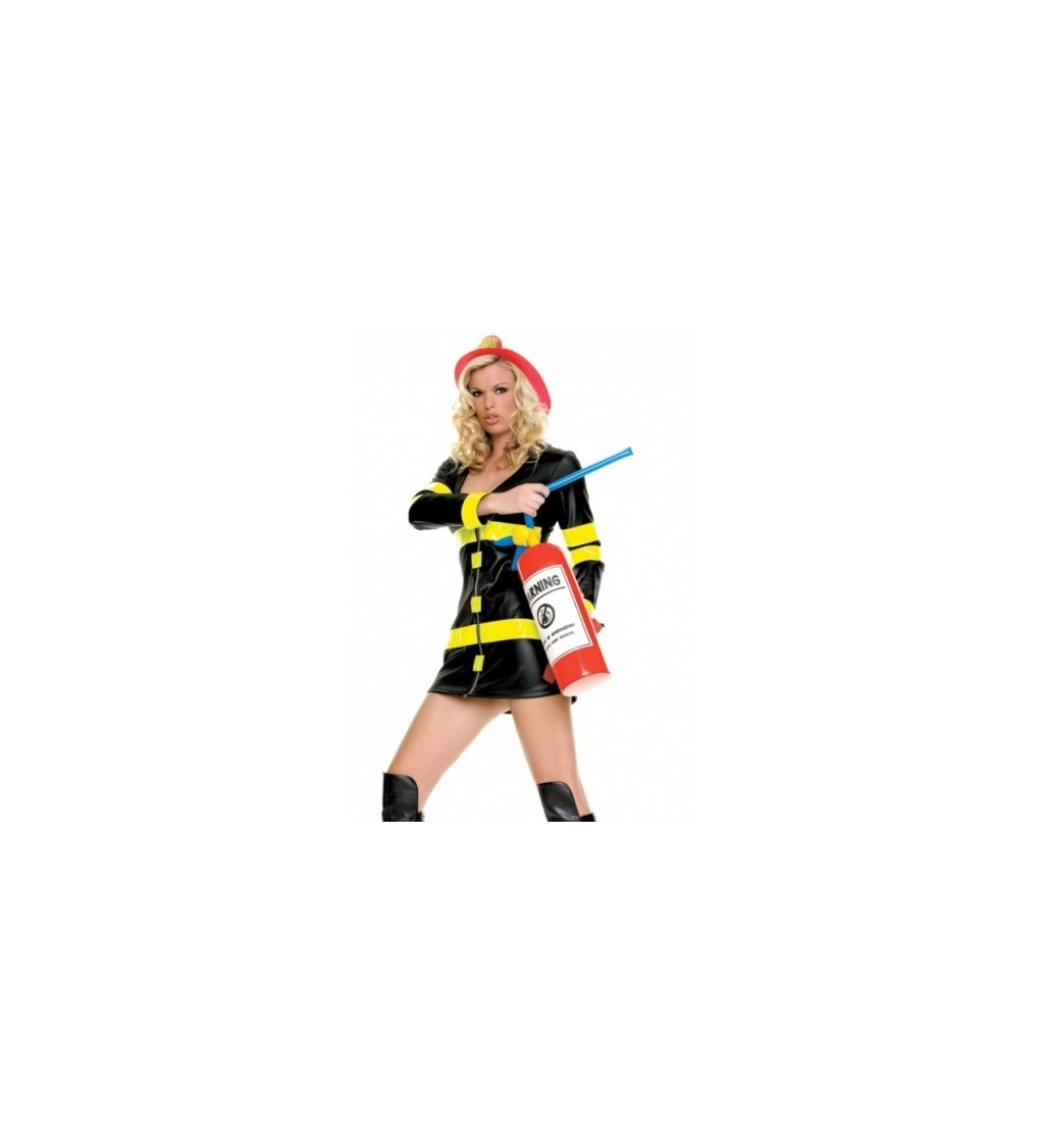 Nafukovací hasicí přístroj - červený