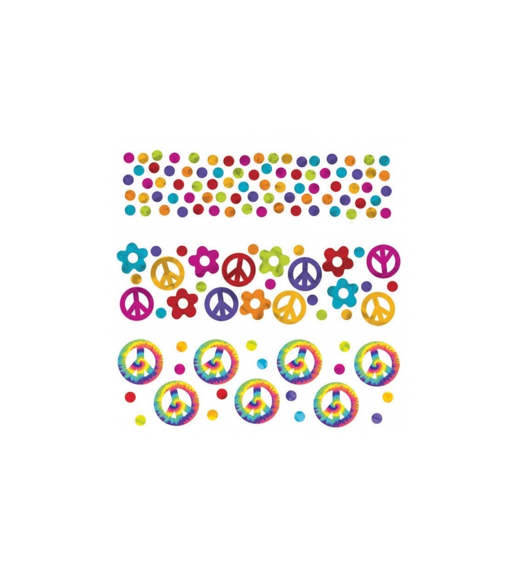 Hippie konfety