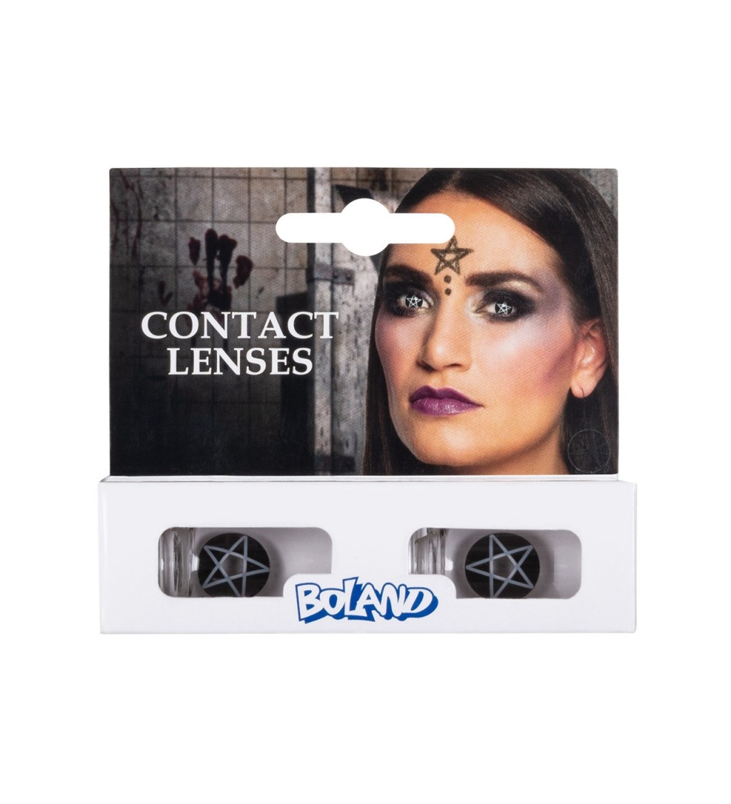 Kontaktní čočky - Pentagram
