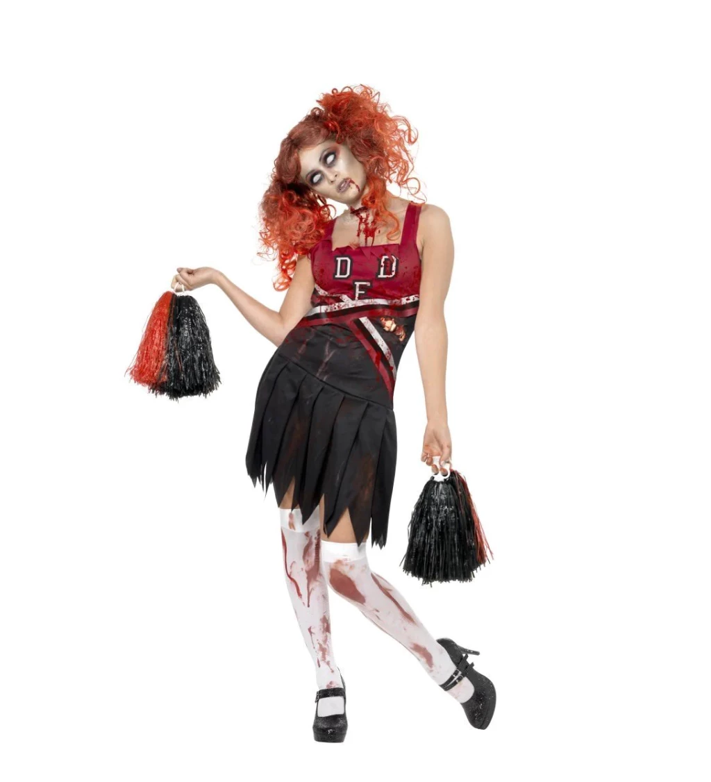 Kostým Zombie středoškolská roztleskávačka