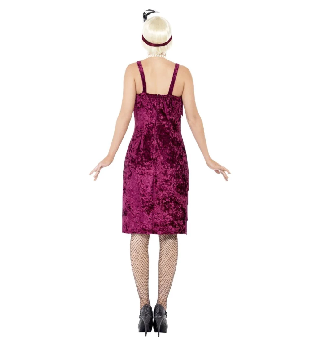 Kostým Prohibice - vínový