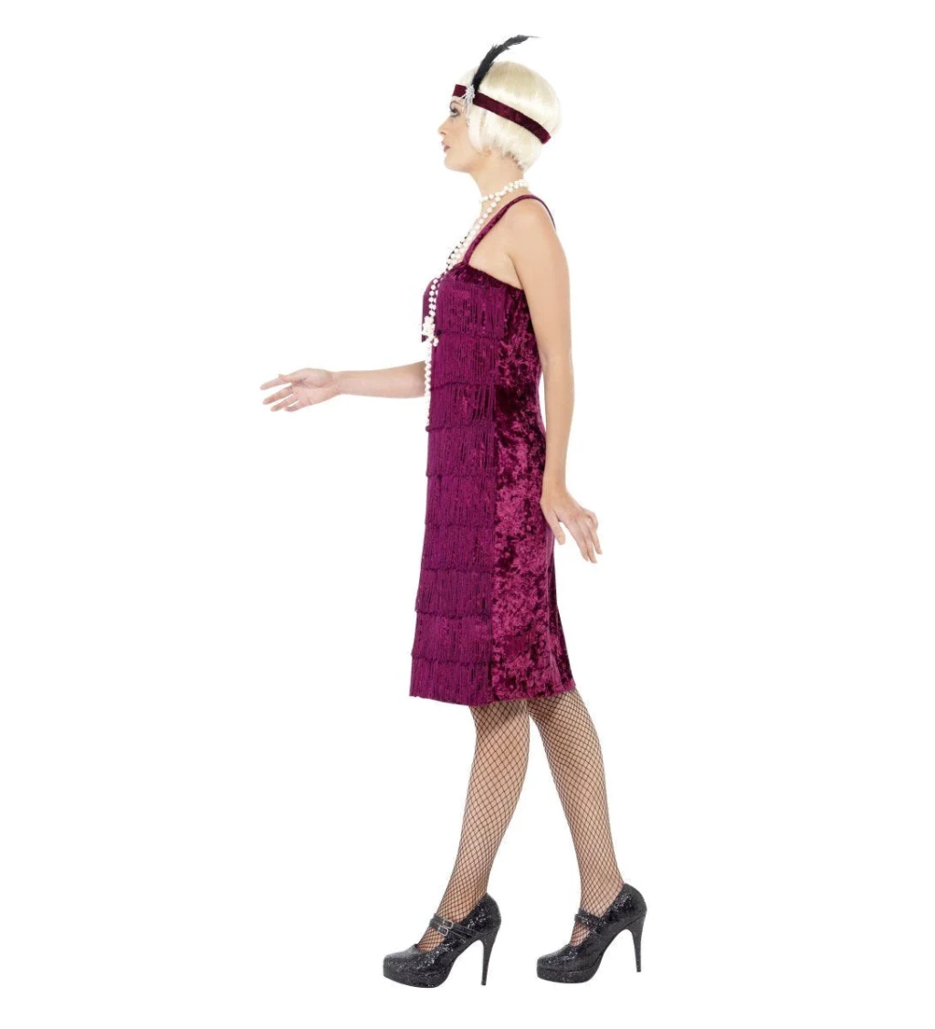 Kostým Prohibice - vínový