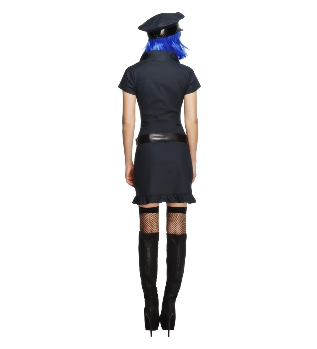 Kostým Policistka - tmavě modrá