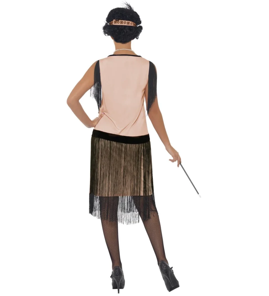 Dámský kostým - Prohibice, starorůžový