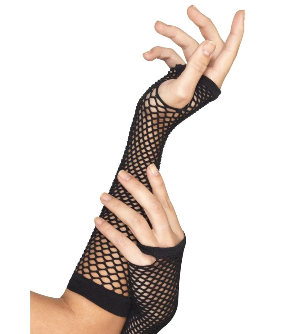 Rukavice síťované černé