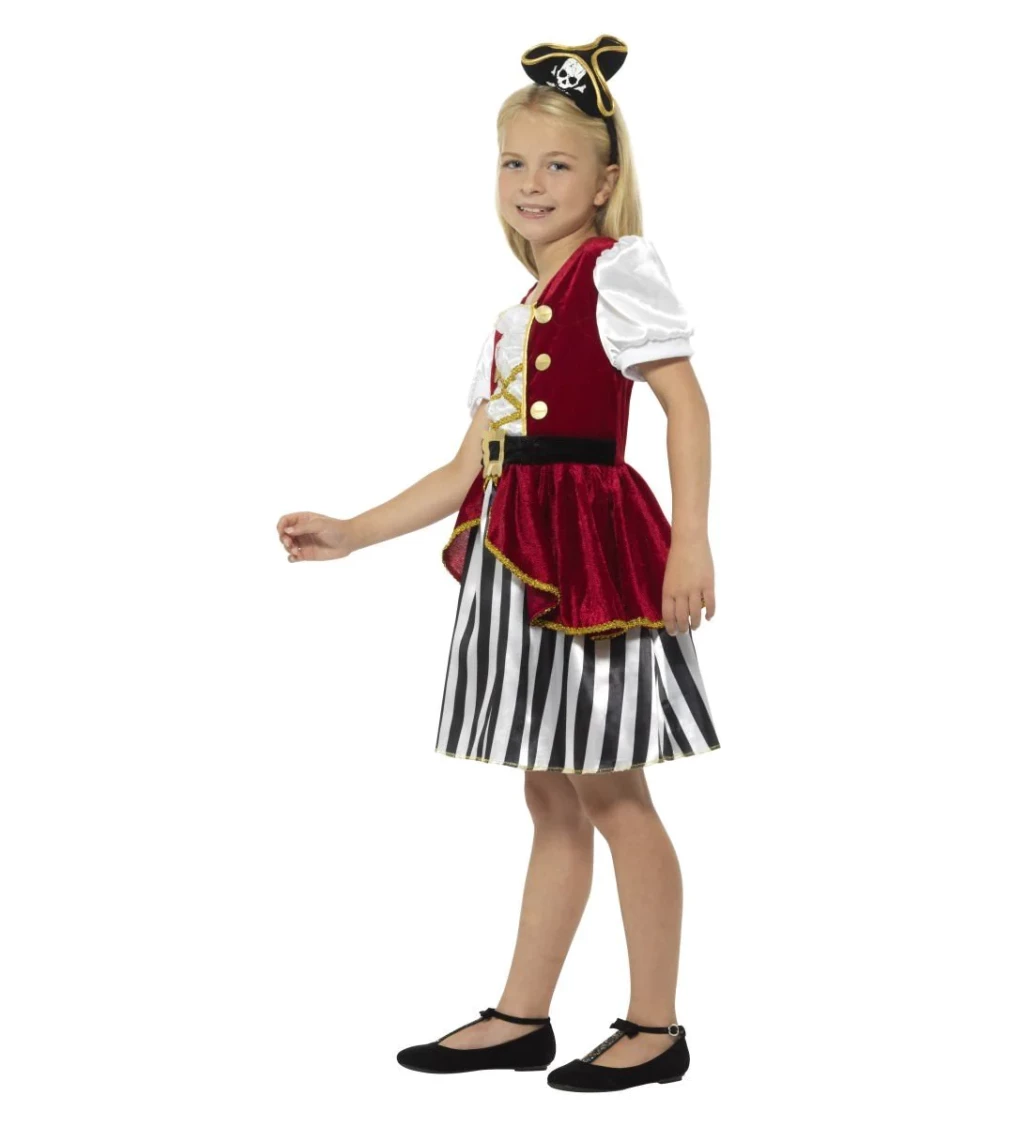 Dívčí kostým - pirátka