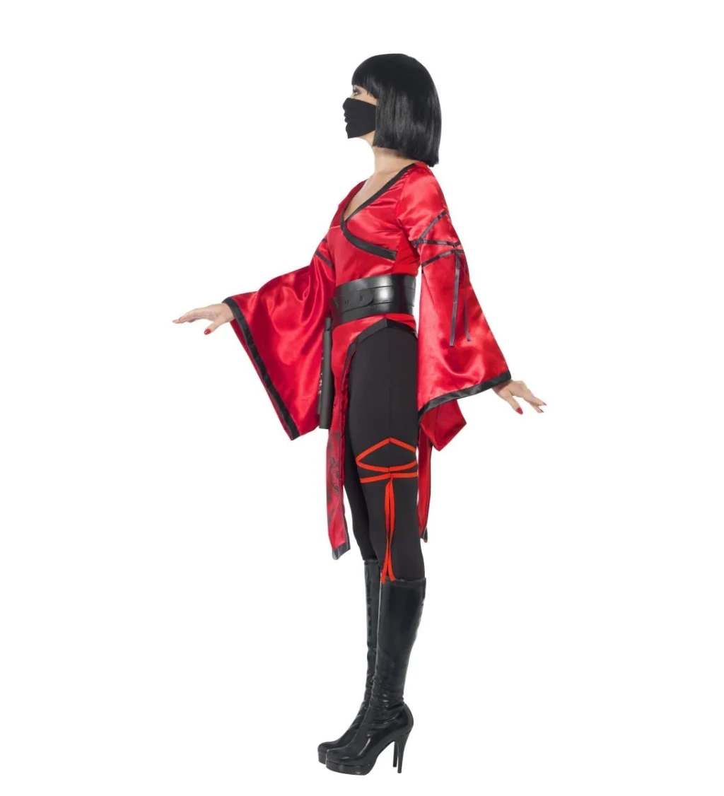 Dámský kostým - Bojovnice Ninja