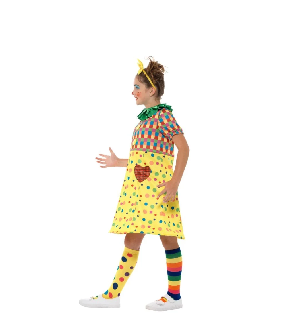 Dívčí kostým - roztomilá klaunice