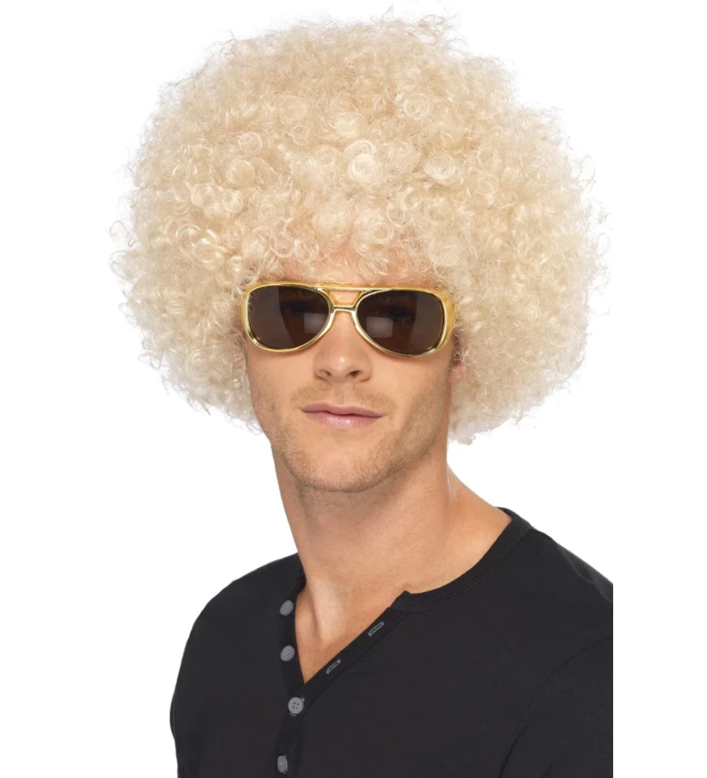 Paruka - Afro, blond
