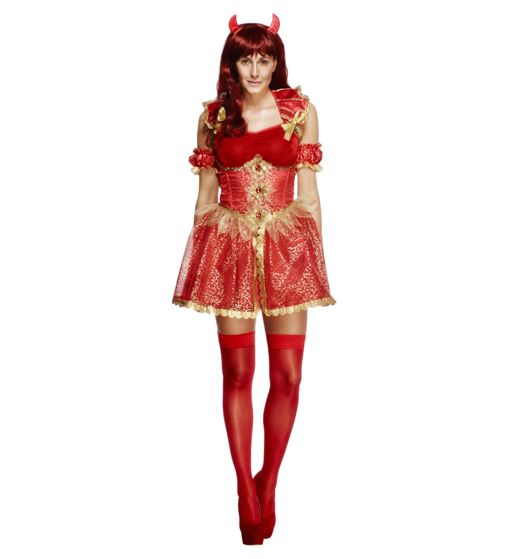 Kostým sexy čertice deluxe