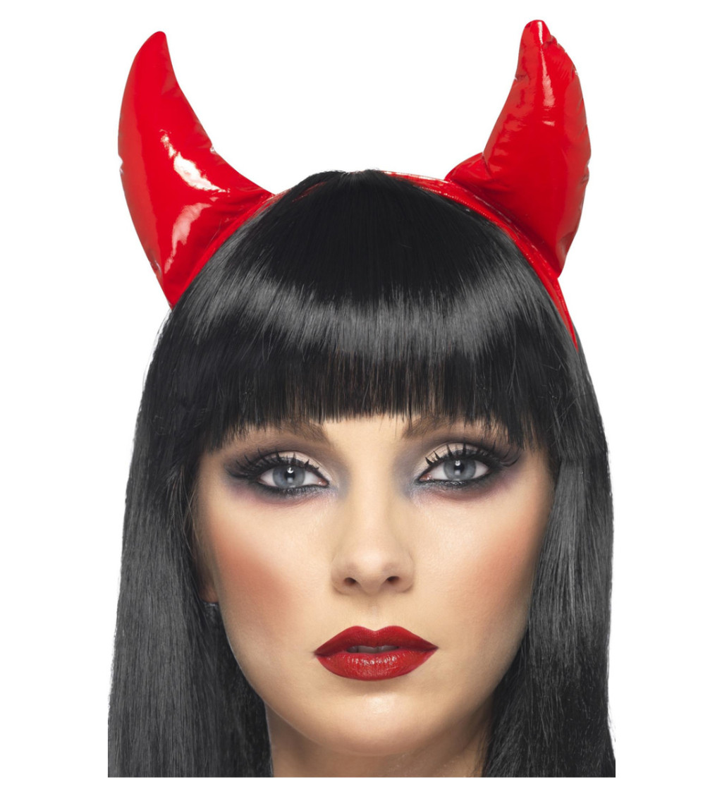 Lesklé rohy pro čertici