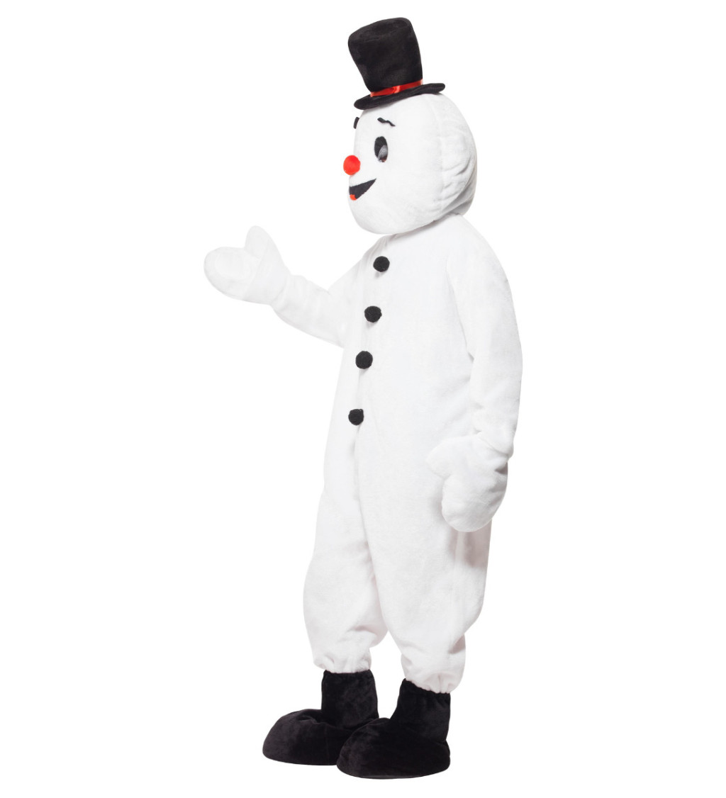 Kostým - Plyšový sněhulák
