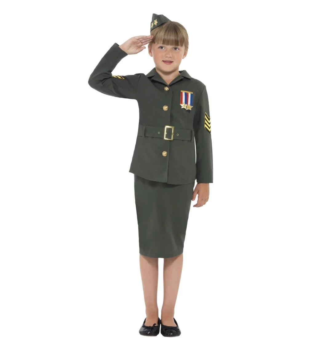 Dětský kostým WW2 army