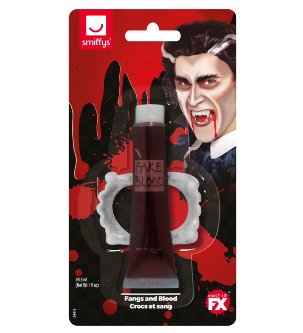 Upíří zuby - krev