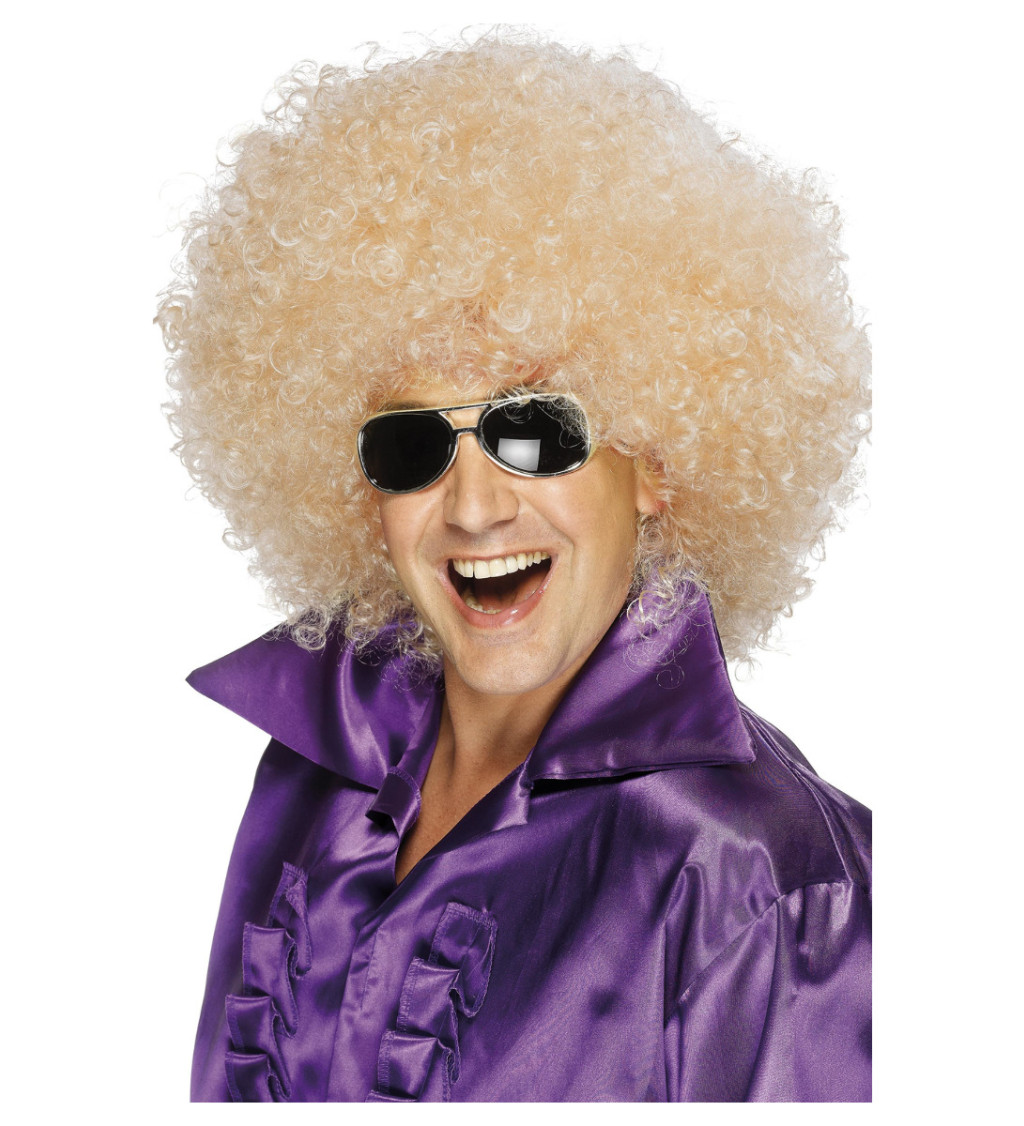 Super mega afro - blond