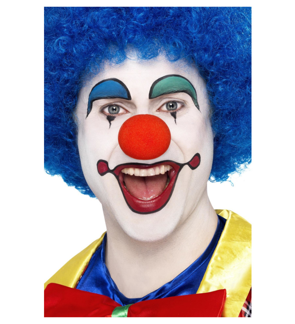 Paruka - Afro, modré