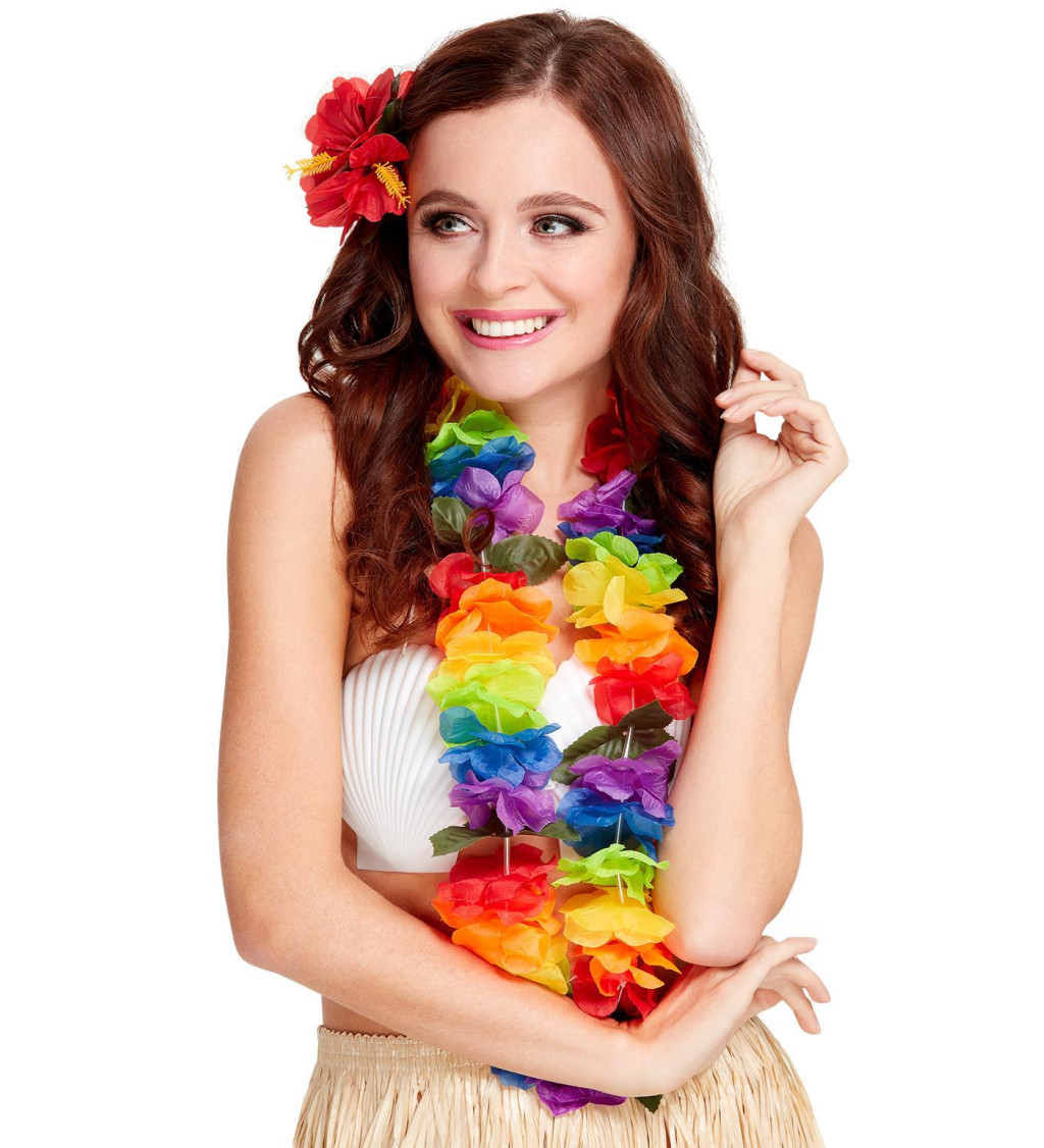 Havajský věnec - duha