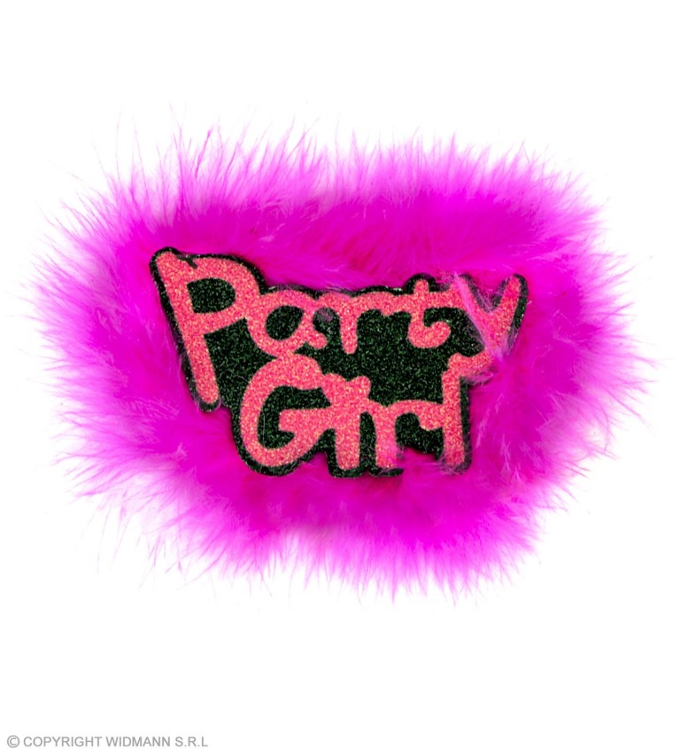 Párty odznak - Party girl