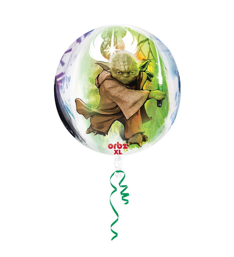 Fóliový balónek koule - Star Wars: Světlá strana