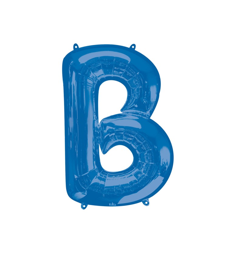 Narozeninový fóliový balónek (modrý) – B