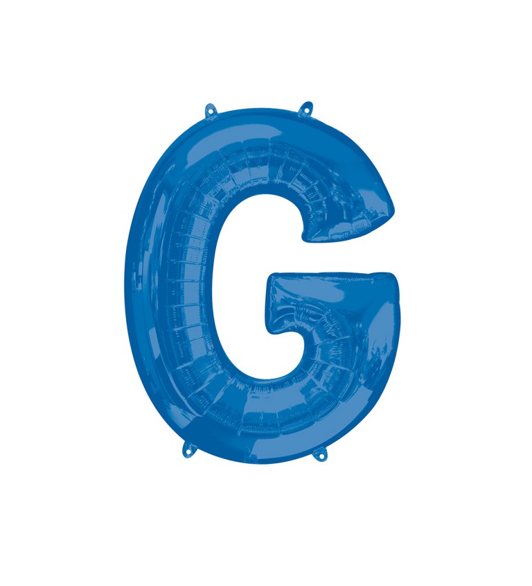 Narozeninový fóliový balónek (modrý) – G
