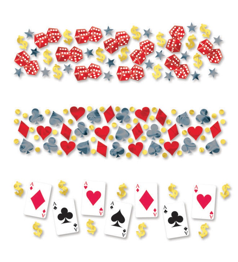 Casino konfety