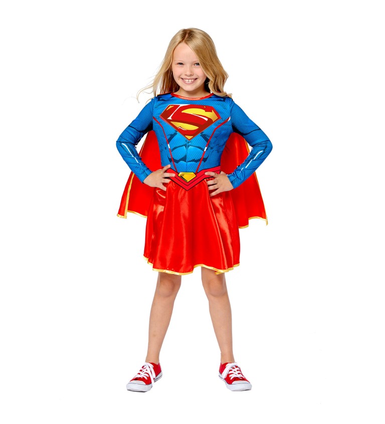 Dětský kostým Supergirl II (6-8 let)