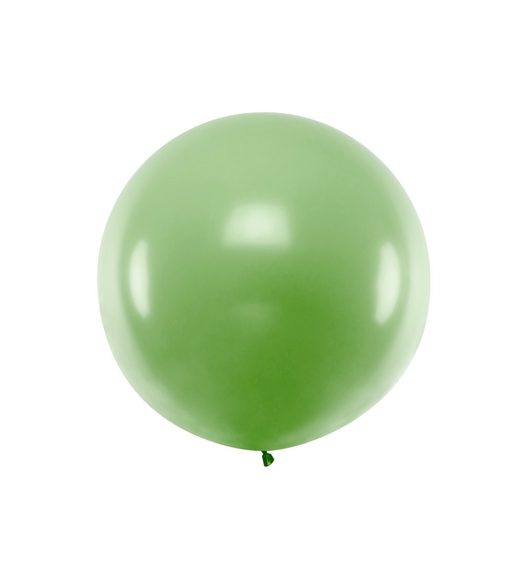 Světle zelený balonek