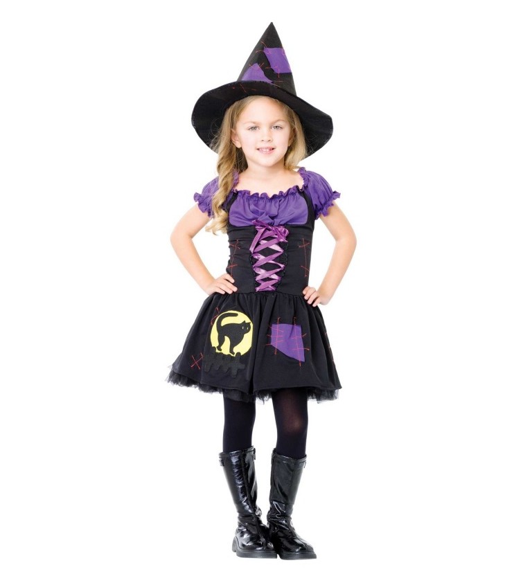 Dětský kostým - Krásná čarodějka