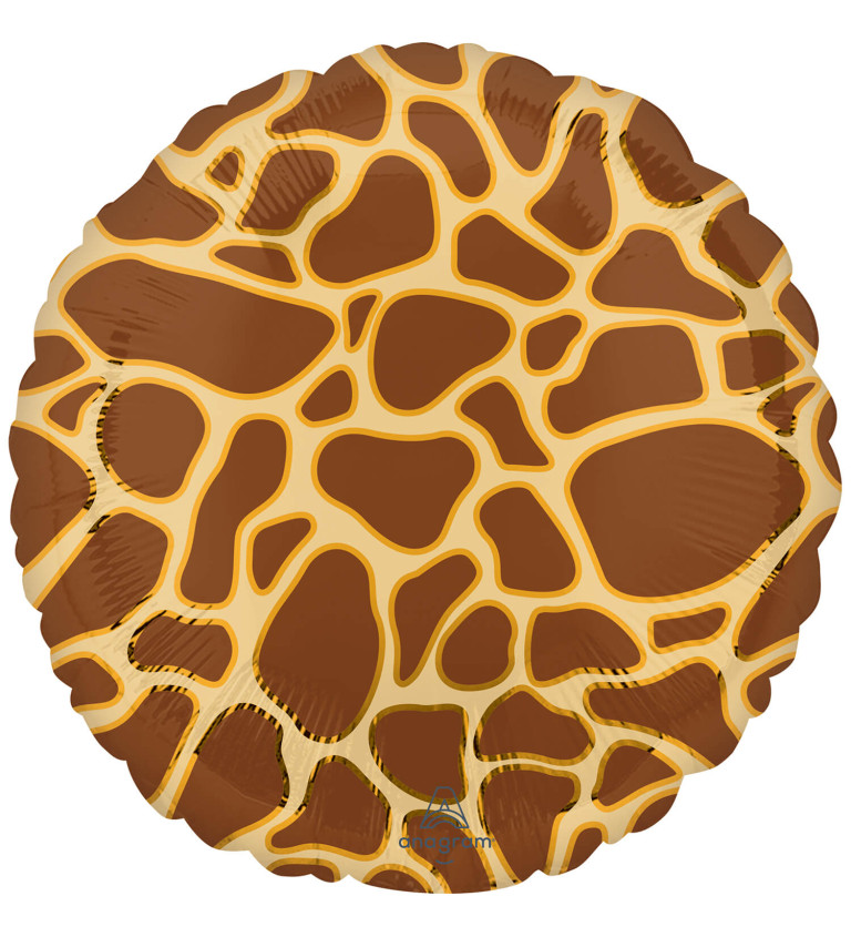 Fóliový balónek - motiv žirafa
