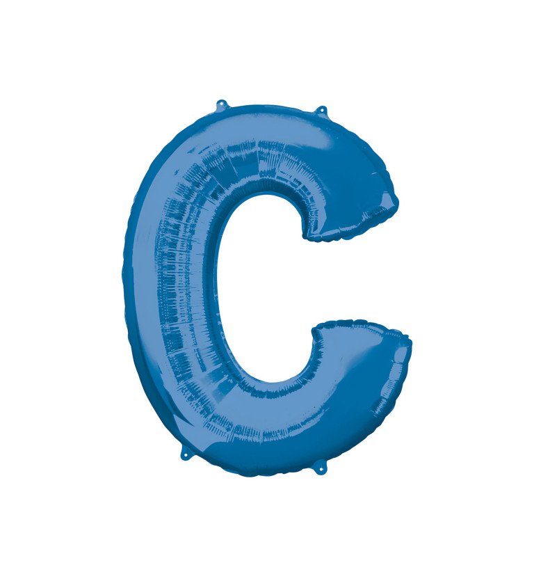 Narozeninový fóliový balónek (modrý) – C
