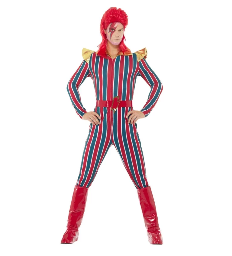 Pánský kostým Vesmírný Bowie